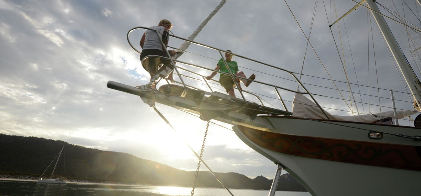 Wineglass Bay Sail Walk yacht