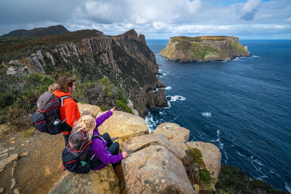 Views at Cape Pillar and Tasman Island