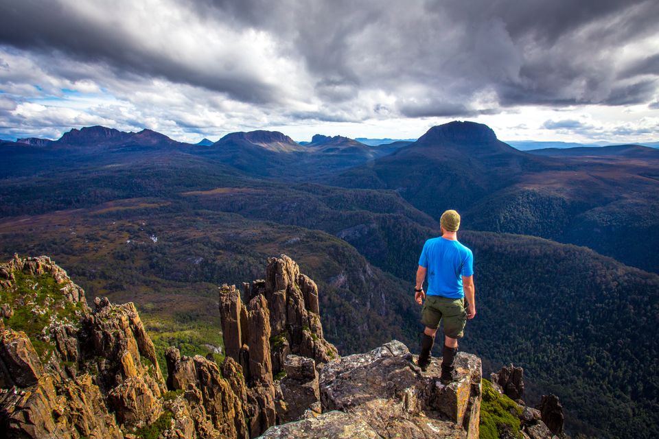 View from Mount Ossa