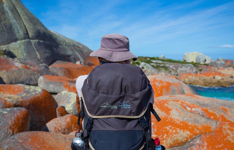 No heavy backpacks bay of fires