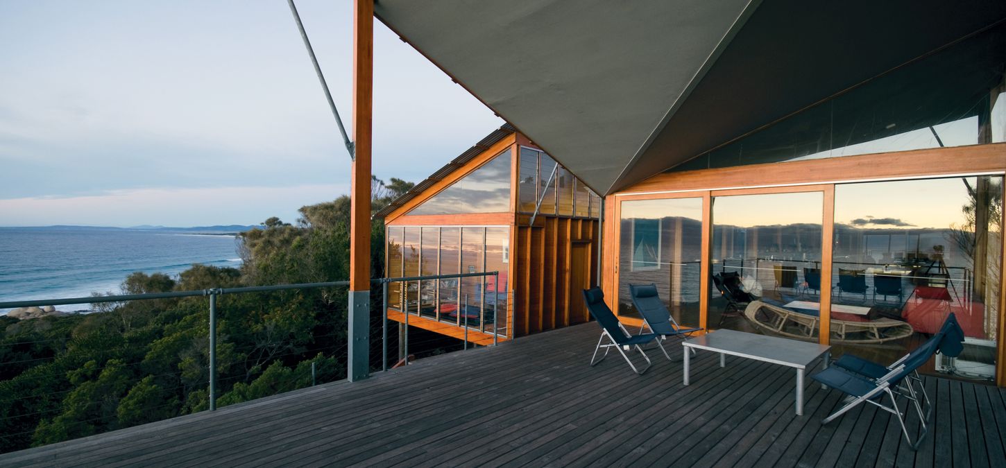 Bay of Fires Lodge Deck