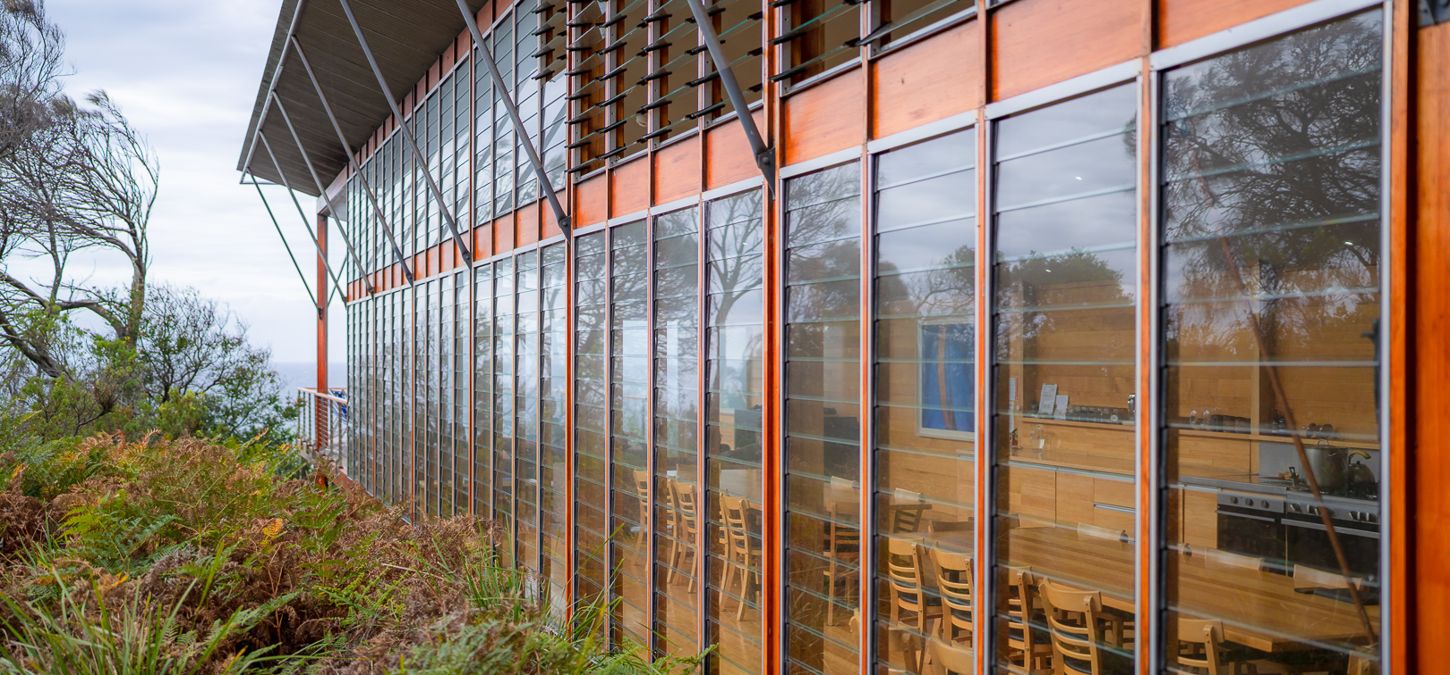 Our sustainably built accommodation on the East Coast of Tasmania