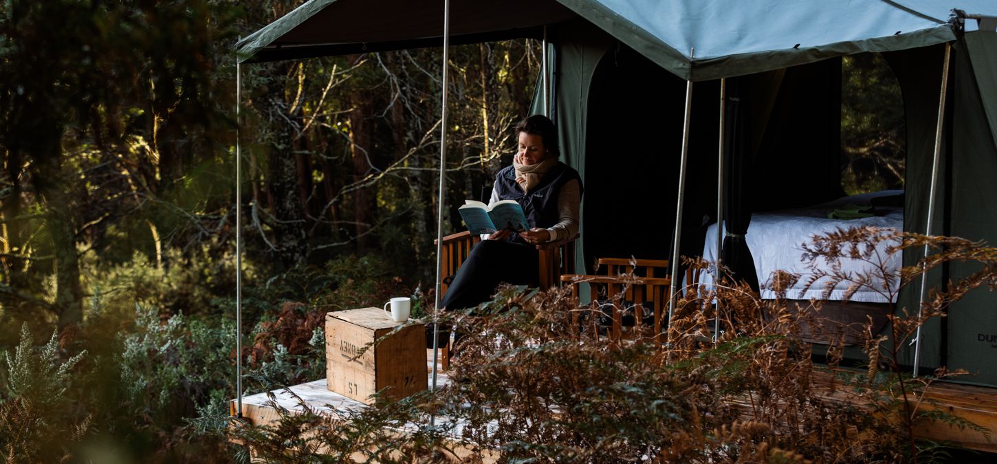 Bruny island tent