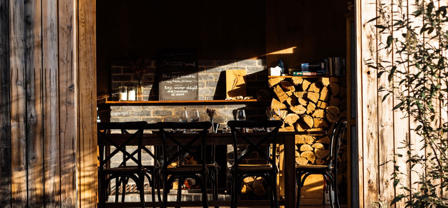 Bruny island dining room