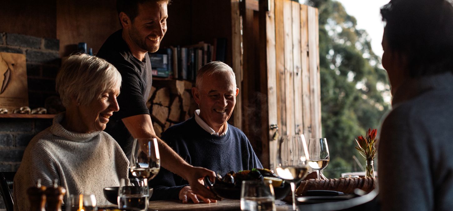 Bruny island dining