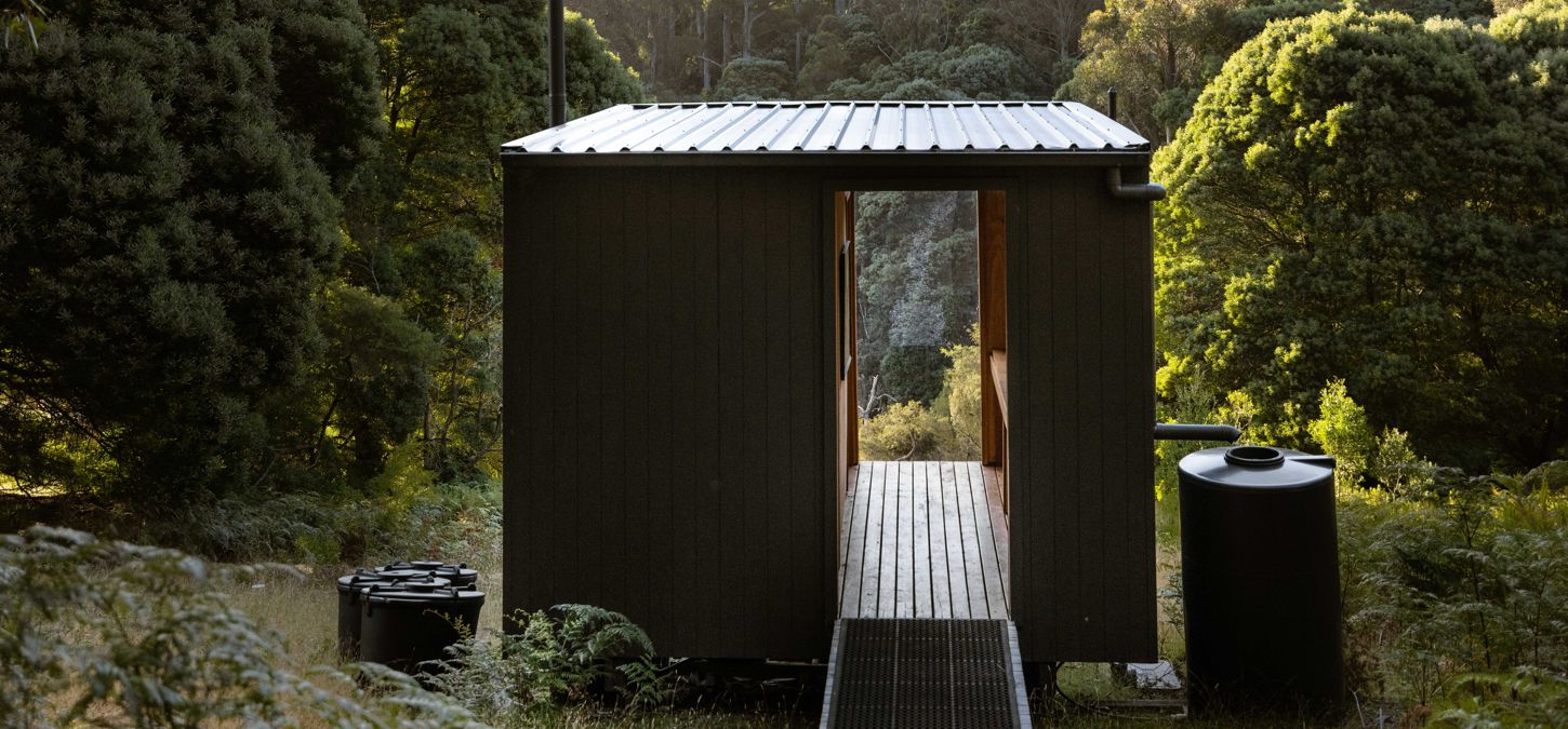 bathroom Buidling at Bruny Island