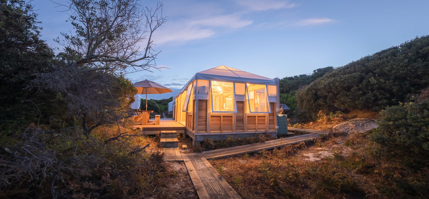 Forester Camp dining tent