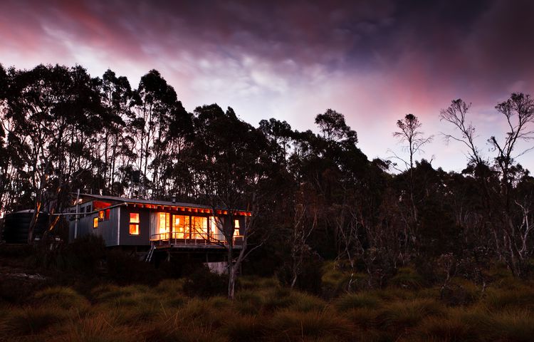 overland track huts