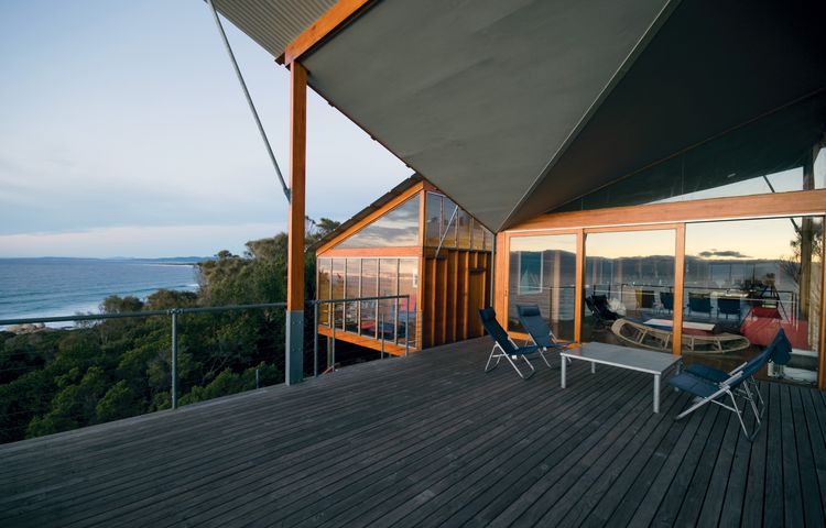 bay of fires outdoor deck