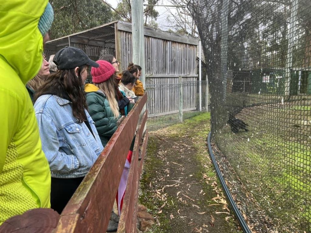TWC Guides Visit Raptor Refuge