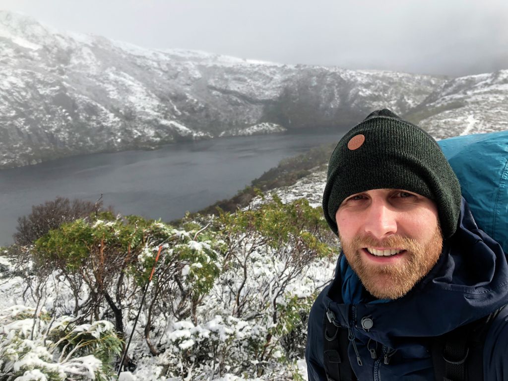 Guest Magnus Bjornson, Crater Lake, Overland Track, Cradle Mountain Huts Walk, Overland Track