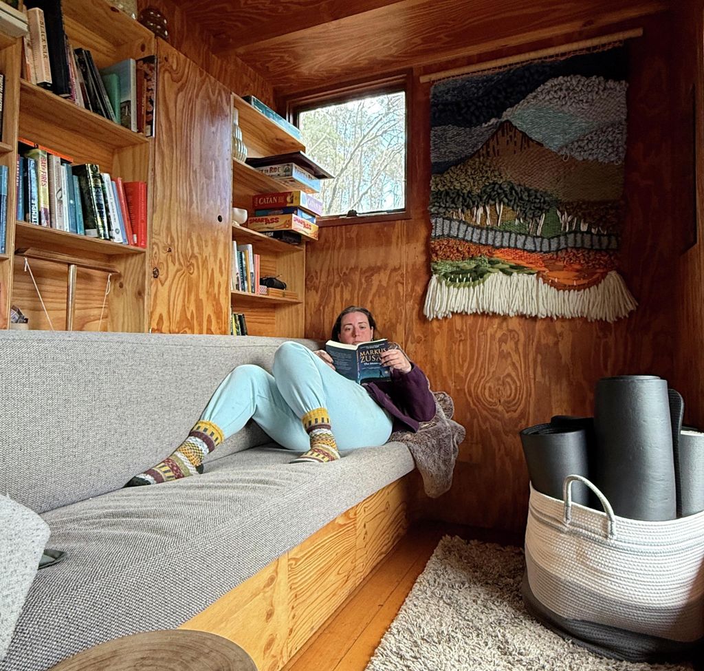 Down time after a day's hike