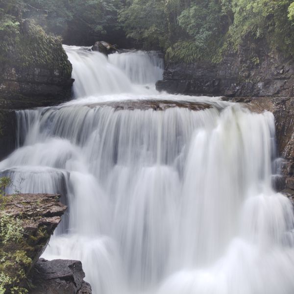 One Of The Many Waterfalls En Route